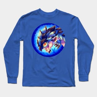 Huntable Monsters - Azure Rathalos Long Sleeve T-Shirt